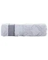 Brooks Brothers Large Square Bath Sheets In Silver