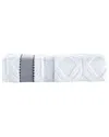 Brooks Brothers Large Square Bath Towel In White
