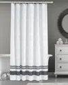 Brooks Brothers Large Square Shower Curtain In White
