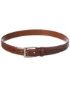 Brooks Brothers Leather Belt In Brown