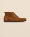 Brooks Brothers Leather Lace-up Chukka Boots In Brown