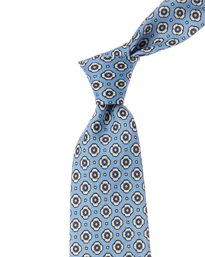 Brooks Brothers Light/pastel Blue Petal Blue Linen & Silk-blend Tie