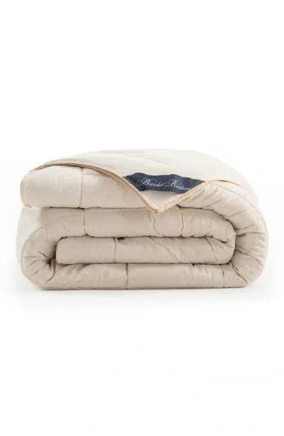 Brooks Brothers Linen Comforter In Neutral