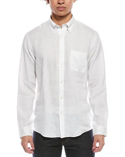 Brooks Brothers Linen Shirt In White