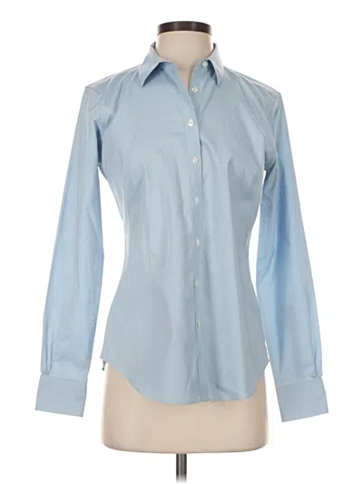 Pre-owned Brooks Brothers Long Sleeve Button Down Shirt In Blue