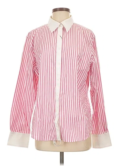 Pre-owned Brooks Brothers Long Sleeve Button Down Shirt In Pink
