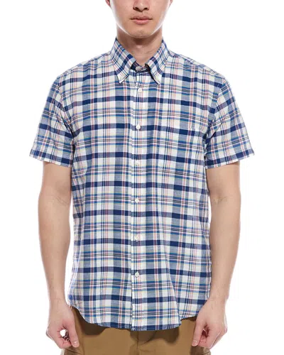 Brooks Brothers Madras Regular Fit Shirt In Multi