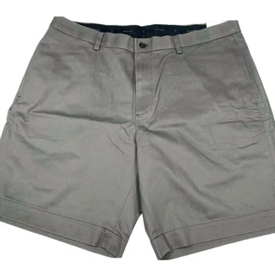Brooks Brothers Men's Advantage Chino Shorts In Dark Grey In Brown