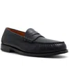 Brooks Brothers Bleecker Lug Sole Penny Loafer In Black