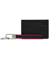 Brooks Brothers Men's Cardholder Kc Leather Wallet With Change Purse In Black