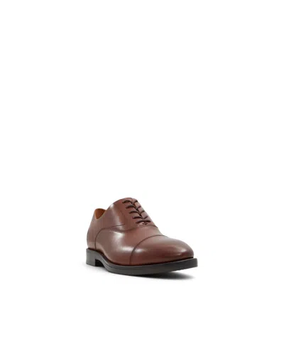 Brooks Brothers Men's Carnegie Lace Up Oxford Dress Shoes In Cognac