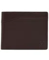 Brooks Brothers Men's Cayman Bi-fold Wallet In Brown