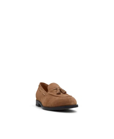 Brooks Brothers Men's Charlton Tassel Dress Loafers In Medium Brown