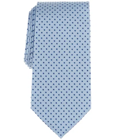 Brooks Brothers Men's Classic Mini-dot Print Tie In Lt Blue