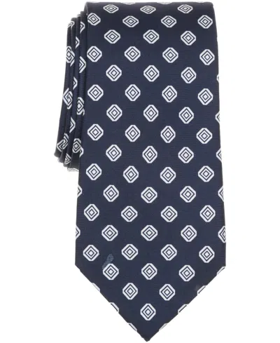 Brooks Brothers Men's Diamond-pattern Tie In Blue