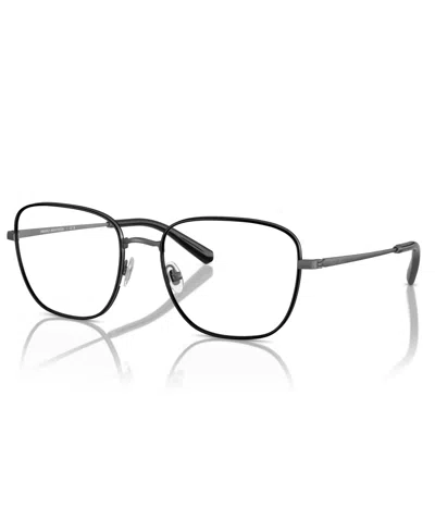 Brooks Brothers Men's Eyeglasses, B1115j In Matte Gunmetal