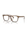 Brooks Brothers Men's Eyeglasses, Bb2060u In Brown Horn Bio