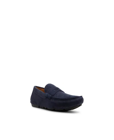 Brooks Brothers Men's Jefferson Moccasin Driving Loafers In Navy