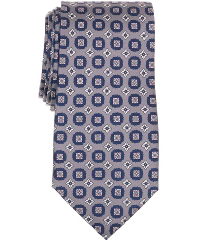 Brooks Brothers Men's Medallion Tie In Blue