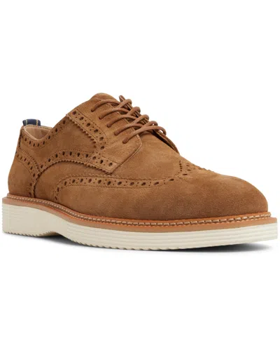Brooks Brothers Morganville Brogue Derby In Brown