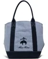 Brooks Brothers Men's Penn Textile Tote Bag In Blue