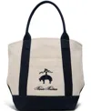 Brooks Brothers Men's Penn Textile Tote Bag In Natural