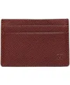 Brooks Brothers Men's Portland Leather Wallet With Change Purse In Brown