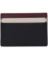 Brooks Brothers Men's Portland Leather Wallet With Change Purse In Navy