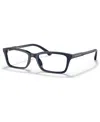 Brooks Brothers Men's Rectangle Eyeglasses, Bb204953-o In Blue