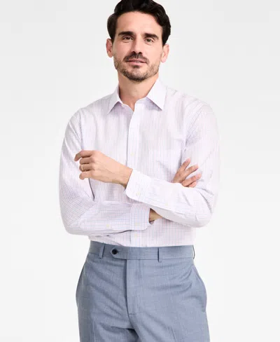 Brooks Brothers B By  Men's Regular-fit Tattersall Dress Shirt In Pink