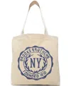 Brooks Brothers Men's Tribeca Textile Tote Bag In Natural