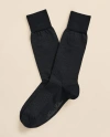 Brooks Brothers Merino-wool-blend Mini Dot Socks In Blue