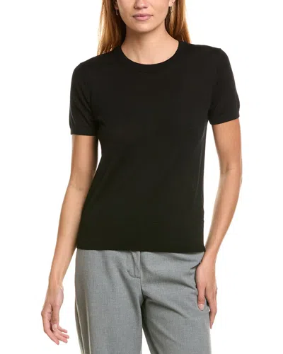 Brooks Brothers Merino Wool Sweater In Black