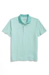 Brooks Brothers Microstripe Performance Golf Polo In Green