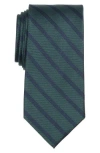 Brooks Brothers Mini Track Stripe Tie In Blue