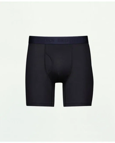 Brooks Brothers Modal Boxer Briefs In Black
