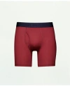 Brooks Brothers Modal Boxer Briefs In Burgundy