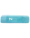 Brooks Brothers Monogrammed Bath Towel In Blue