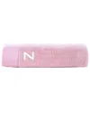 Brooks Brothers Monogrammed Bath Towel In Pink