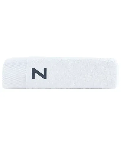 Brooks Brothers Monogrammed Bath Towel In White