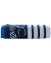 Brooks Brothers Nautical Blanket Stripe Hand Towel In Navy