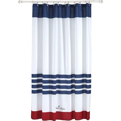 Brooks Brothers Nautical Shower Curtain In White