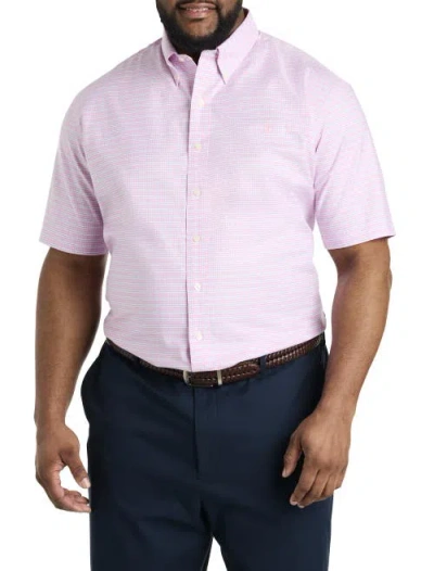 Brooks Brothers Non-iron Plaid Oxford Sport Shirt In Pink Check