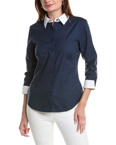 Brooks Brothers Non-iron Sport Shirt In Blue