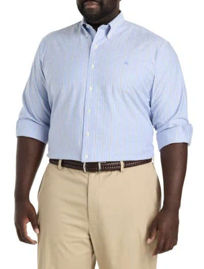 Brooks Brothers Non-iron Striped Oxford Sport Shirt In Blue Multi Stripe