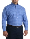 Brooks Brothers Regular Fit Plaid Non-iron Stretch Cotton Oxford Button-down Shirt In Blue Navy Wp