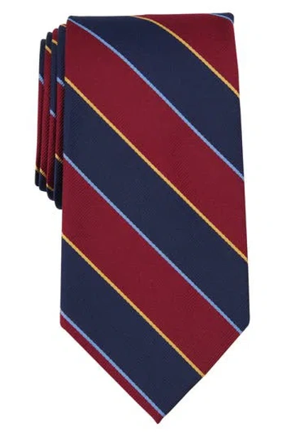 Brooks Brothers Og Stripe Silk Blend Tie In Multi