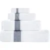 Brooks Brothers Ottoman Rolls Turkish Cotton 3-piece Bath Essential Towels In Multi