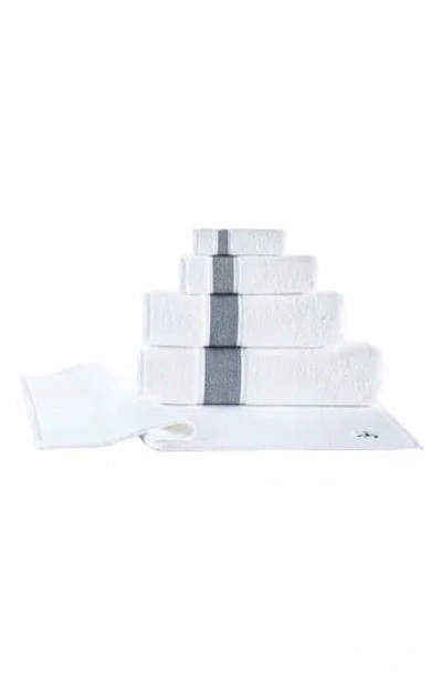 Brooks Brothers Ottoman Rolls 2-pack Turkish Cotton Hand Towels In White