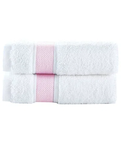 BROOKS BROTHERS BROOKS BROTHERS OTTOMAN ROLLS 2PC WASH TOWELS
